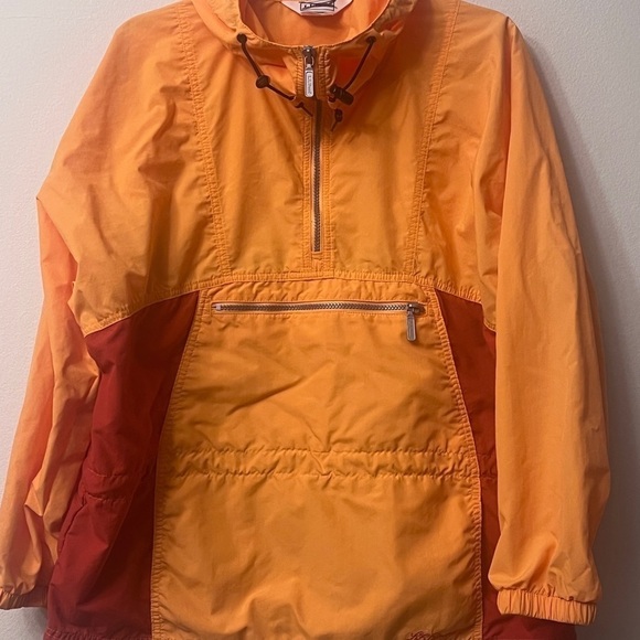 L.L. Bean Orange and Red Lightweight Jacket 310 - Picture 10 of 12